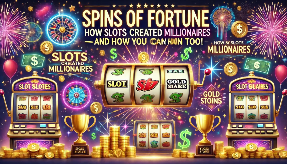 “Spins of Fortune, Stories of Triumph: How Slots Created Millionaires – And How You Can Win Too!”