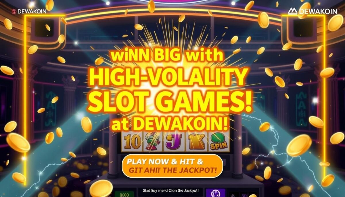 Win Big with Our High-Volatility Slot Games at DEWAKOIN