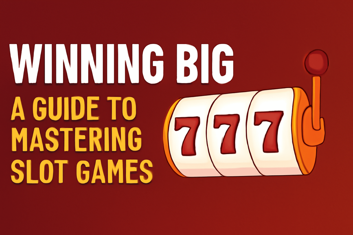 Winning Big: A Guide to Mastering Slot Games for Maximum Payouts