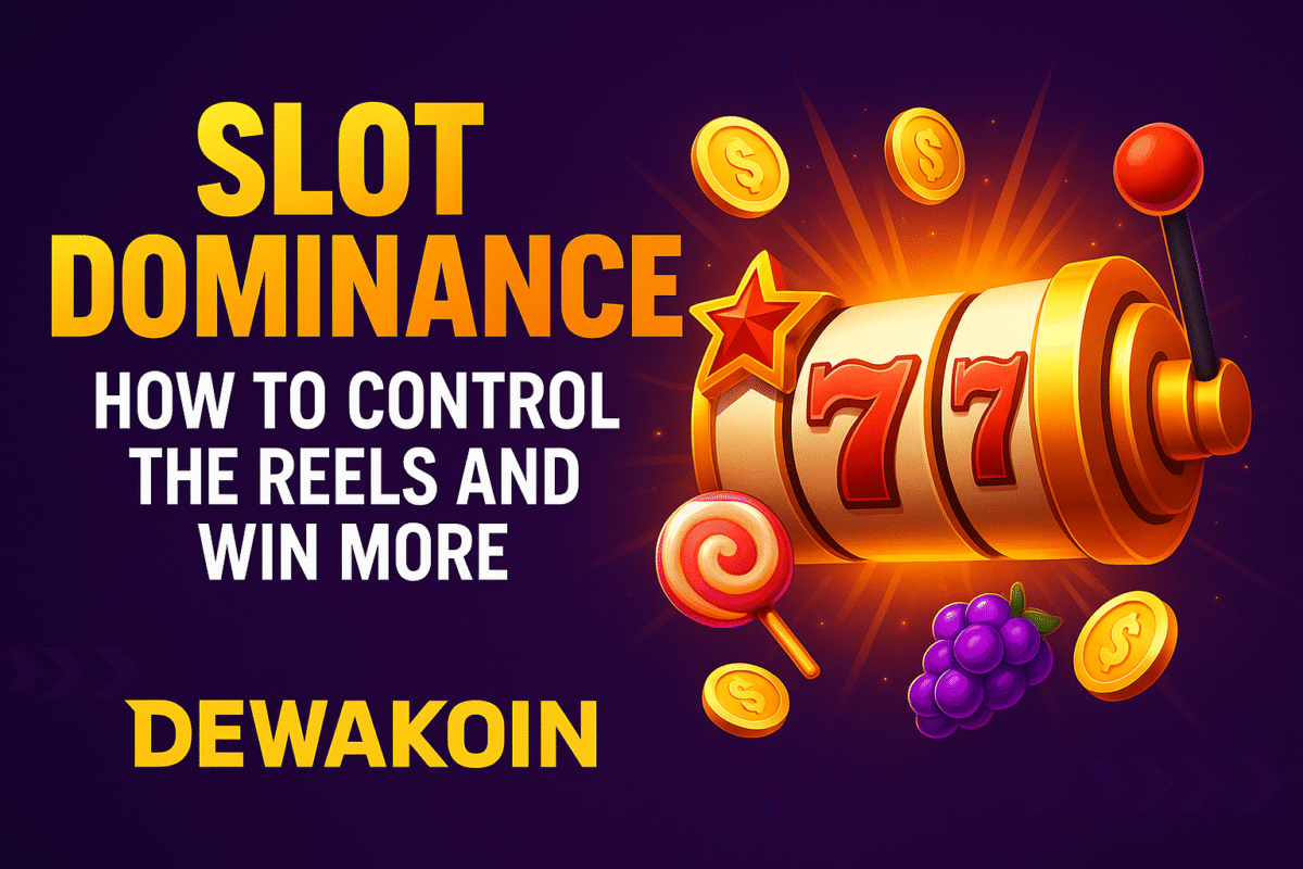 Slot Dominance: How to Control the Reels and Win More at Dewakoin