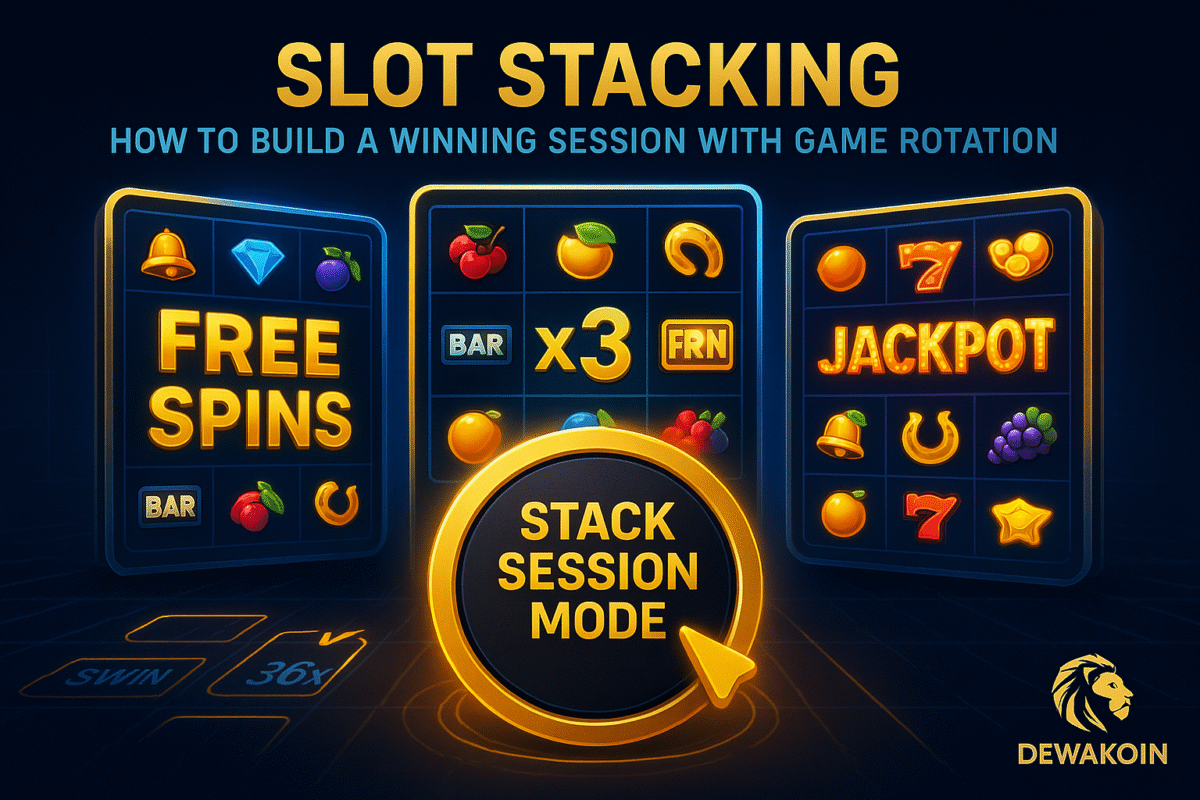 Slot Stacking: How to Build a Winning Session with Game Rotation