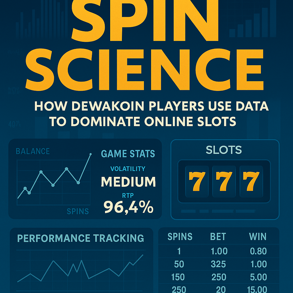 Spin Science: How Dewakoin Players Use Data to Dominate Online Slots