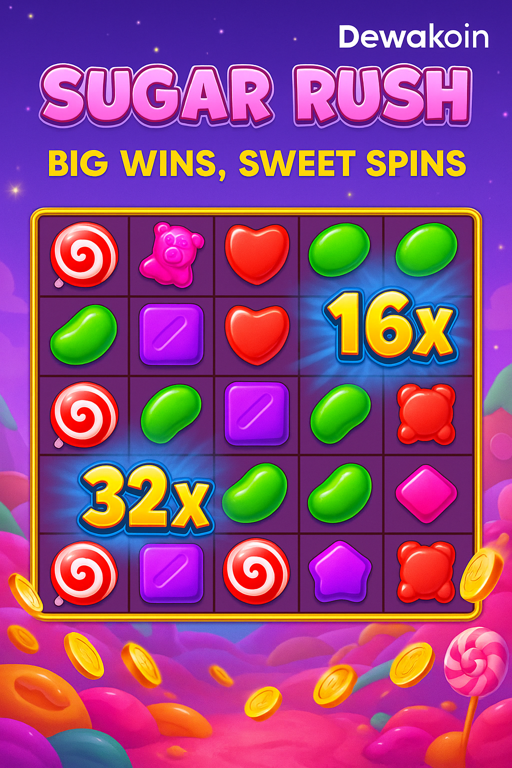Top Online Slot Pick: Sugar Rush – Explosive Wins, Sweet Multipliers, and Nonstop Action