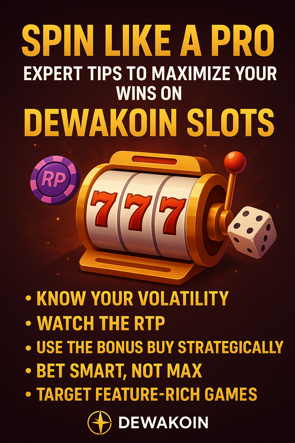 Spin Like a Pro: Expert Tips to Maximize Your Wins on Dewakoin Slots