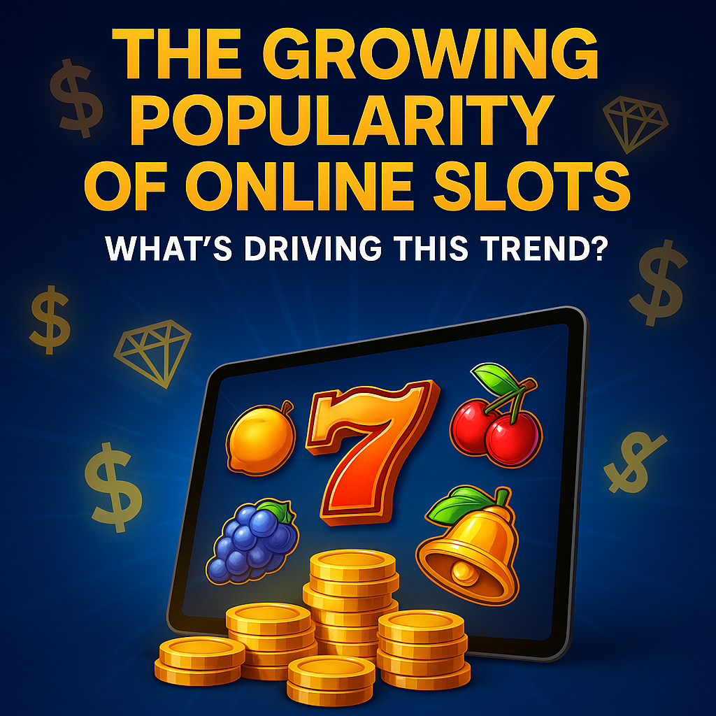 The Growing Popularity of Online Slots: What’s Driving This Trend?