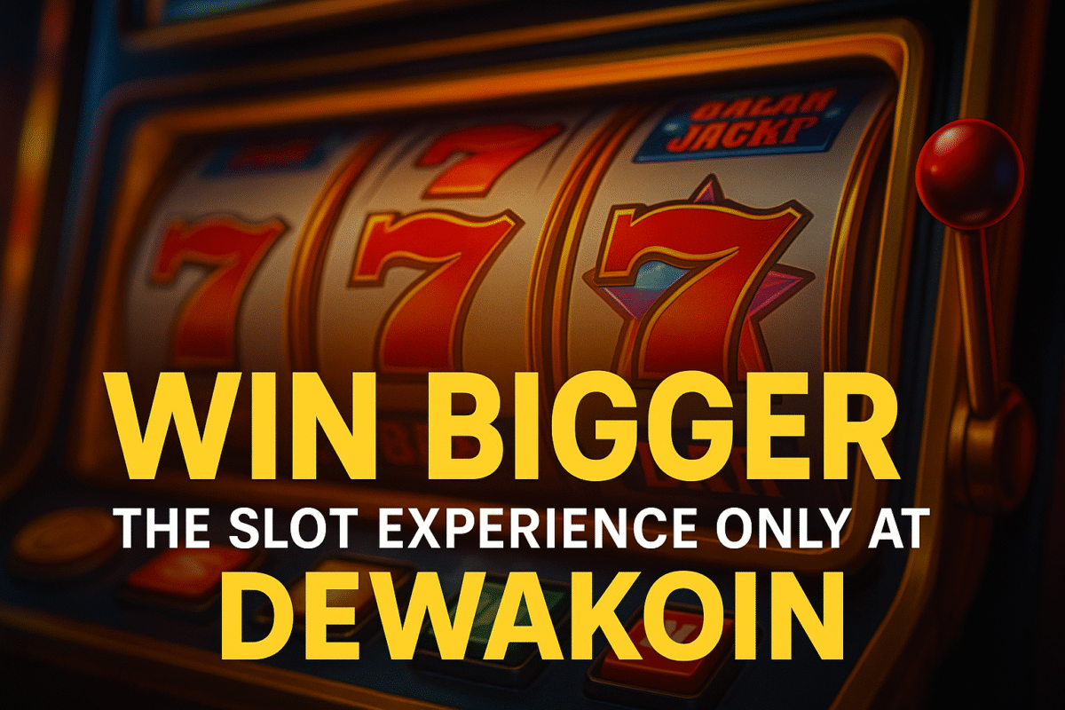 Win Bigger: The Slot Experience Only at Dewakoin