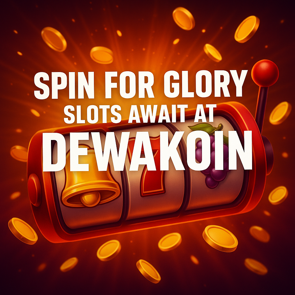 Spin for Glory: Slots Await at Dewakoin